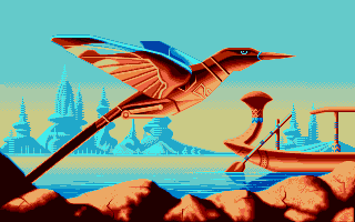 Atari ST Computer Screen